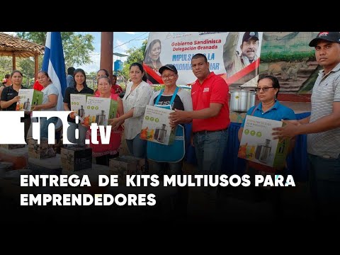 Mefcca entrega 150 kit multiusos en Nandaime - Nicaragua