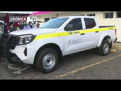 MINSA entregó cinco ambulancias equipadas para filiales departamentales - Nicaragua