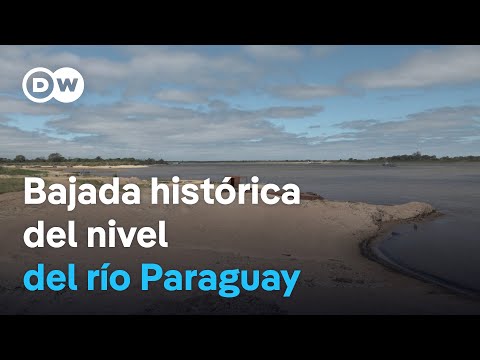 El corredor fluvial de Sudamérica se queda sin agua suficiente