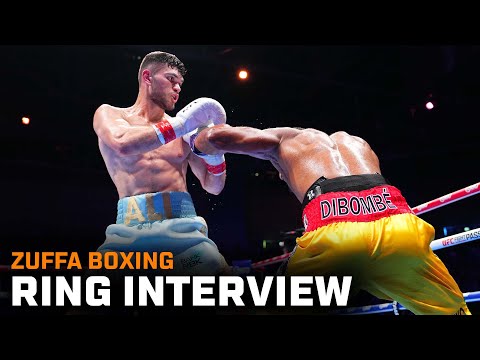 Ali Akhmedov Ring Interview | Zuffa Boxing