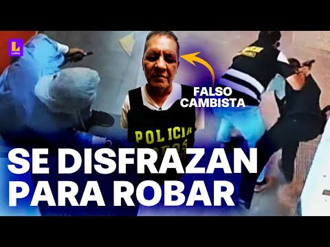 'Enfermero', 'cambista' y 'policías' roban banco en La Molina: Así opera la banda Los Destructores