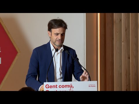 Jaume Asens (comuns) anuncia que no se presentará a las elecciones generales