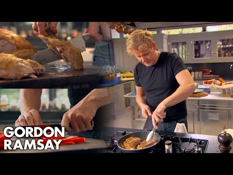 Gordon Ramsay Demonstrates Basic Cooking Skills | Ultimate Cookery Course