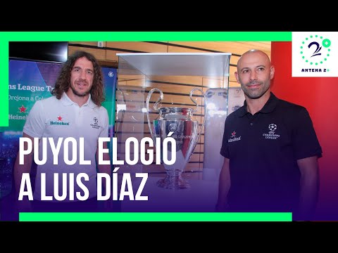 Luis Díaz sería un gran fichaje para Barcelona: Puyol elogió al colombiano