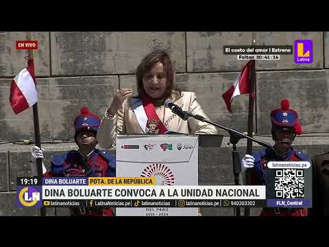 Dina Boluarte fue abucheada durante ceremonia de aniversario de la Batalla de Junín