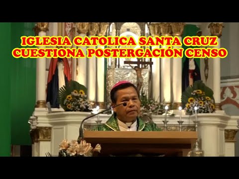 MONSEÑOR DE SANTA CRUZ EN NOMBRE DE DIOS PIDE NO INVESTIGAR A LOS GOLPIST4S CRUCEÑOS...