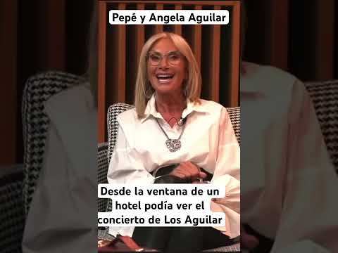 Adela Micha desde la ventana del hotel en Guanajuato pude disfrutar del concierto de Pepé y Angela