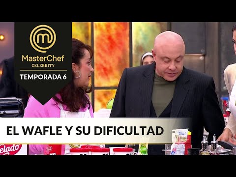 Preparar wafles no es tan fácil como parece | MasterChef Celebrity