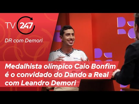 DR com Demori - Medalhista olímpico Caio Bonfim é o convidado do Dando a Real com Leandro Demori