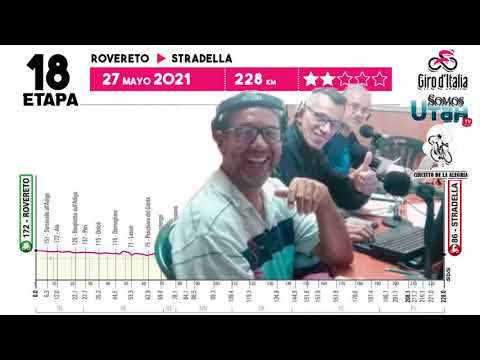 Circuito de la Alegría - Decima Octava Etapa del Giro de Italia 2021 - En Vivo #GiroDeItalia