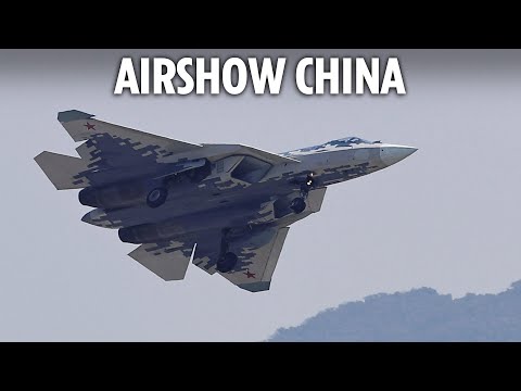 LIVE: Fighter jets take to the sky on the second day of Airshow China