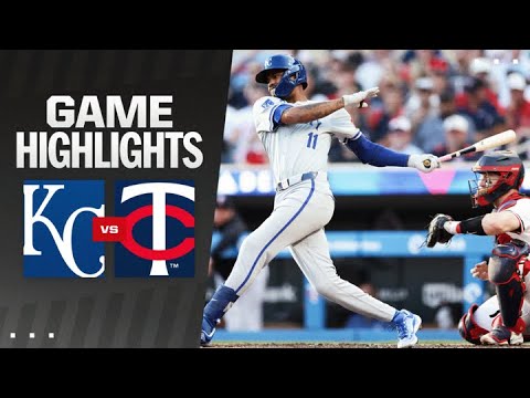 Royals vs. Twins Game Highlights (8/12/24) | MLB Highlights