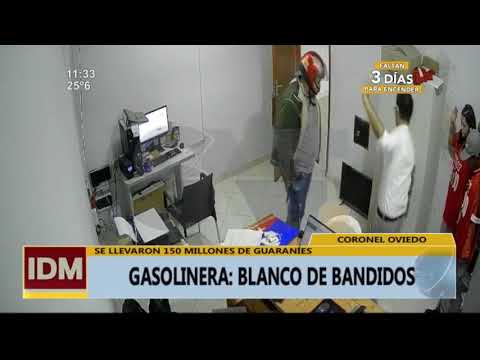 Coronel Oviedo: Gasolinera fue blanco de bandidos