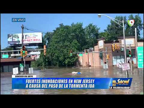 Inundaciones y muertes en New York y New Jersey por el paso tormenta Ida |El Show del Mediodía