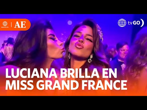 Luciana Fuster deslumbra en Miss Grand France 2024 | América Espectáculos (HOY)