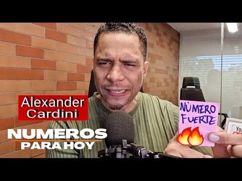 Alexander Cardini Números Fuerte, 5 y 6 De Octubre | NUMERO PARA HOY