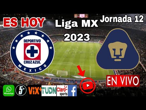Cruz Azul vs. Pumas en vivo, donde ver, a que hora juega Cruz Azul vs. Pumas Liga MX 2023