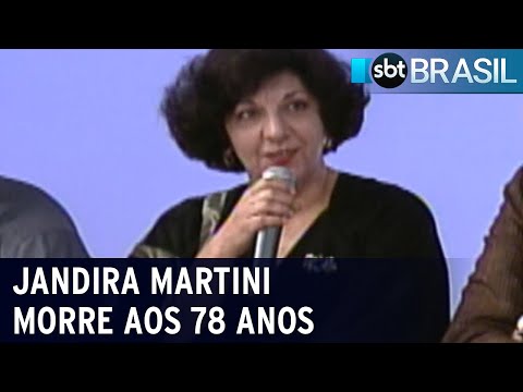Atriz Jandira Martini morre aos 78 anos em São Paulo | SBT Brasil (30/01/24)