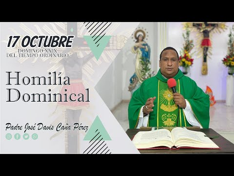 PADRE JOSÉ DAVID CAÑA PÉREZ | HOMILÍA DOMINGO 17 DE OCTUBRE