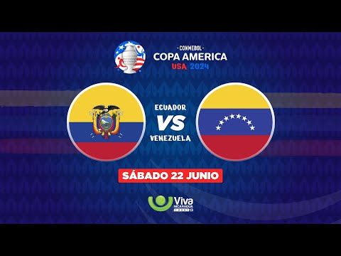 Ecuador vs. Venezuela - [Watch Party - Reacción] - [22/06/24]