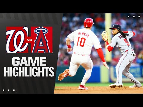 Nationals vs. Angels Game Highlights (6/28/25) | MLB Highlights