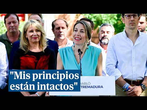 María Guardiola se reafirma en sus críticas a Vox: Mis principios están intactos