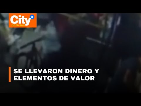 ‘Apartamenteros’ ingresaron a robar a una vivienda en Rafael Uribe Uribe | CityTv