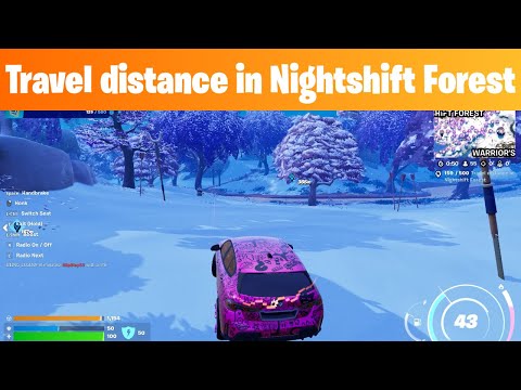 FortniteวิธีทำTraveldistanc