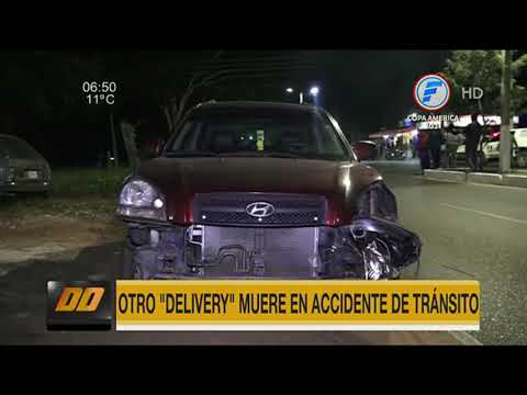 Otro ''delivery'' muere en accidente de tránsito en Villa Elisa