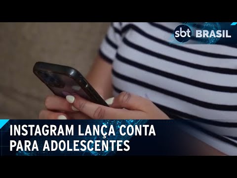 Em 2025, menores de 16 anos só usarão Instagram com autorização dos pais | SBT Brasil (21/09/24)