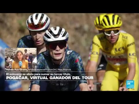 Informe desde Niza: Tadej Poga?ar se alista para sumar su tercera victoria en el Tour de Francia