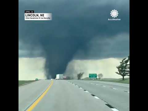 Impresionante Tornado en Lincoln, Nebraska