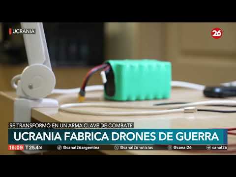 Así UCRANIA fabrica DRONES DE GUERRA para los combates con RUSIA