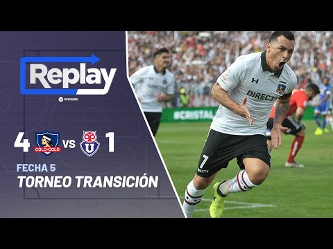Replay Histórico Superclásico: Colo Colo 4 - 1 Universidad de Chile 1 - Torneo Transición 2017