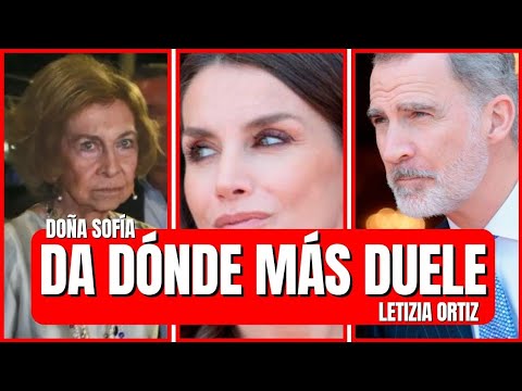 Doña Sofía DA DONDE MÁS DUELE a Letizia Ortiz y Felipe V por Juan Carlos I