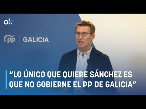 Feijóo insiste en que no votar al PP o abstenerse es como votar al BNG