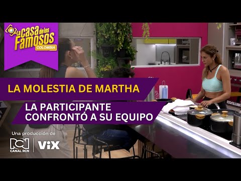 El contundente reclamo de Martha a su equipo | La casa de los famosas Colombia