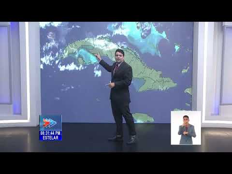 El tiempo en Cuba: lluvias y tormentas en occidente desde el final de la tarde