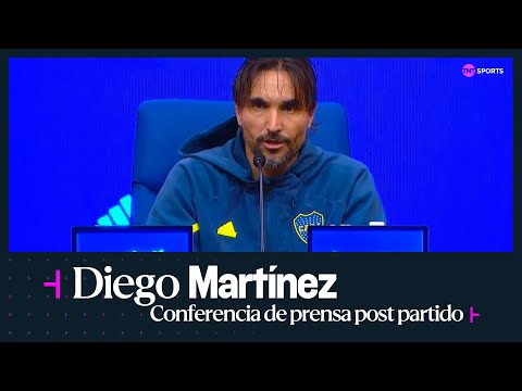 EN VIVO: Diego Martínez habla en conferencia de prensa tras Estudiantes vs. Boca