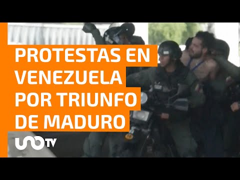 VIDEOS: se desatan protestas en Venezuela por reelección de Maduro