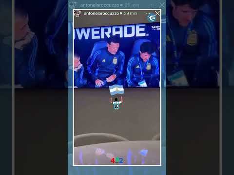 La reacción adorable de los hijos de Messi. #shorts