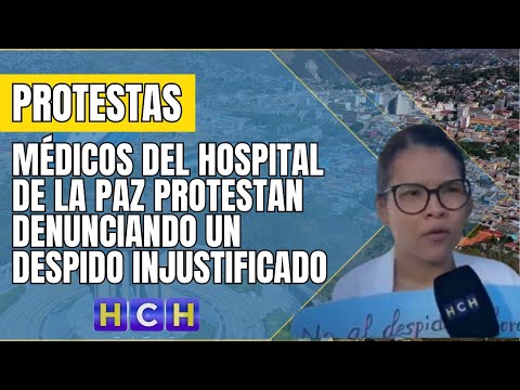 Nuevamente, médicos del hospital de La Paz protestan denunciando un despido injustificado