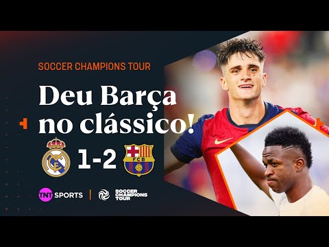 VINI JR ESTREIA NA TEMPORADA, MAS JOVEM DO BARÇA BRILHA COM DOIS GOLS! REAL MADRID 1X2 BARCELONA