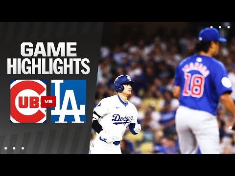 Cubs vs. Dodgers Game Highlights (9/10/24) | MLB Highlights