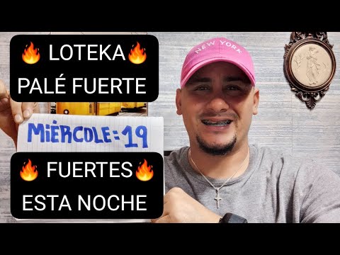 LOTEKA PALÉ FUERTE ESTA NOCHE MIÉRCOLES 19 CÓDIGO (( 75v57 )) BARREL