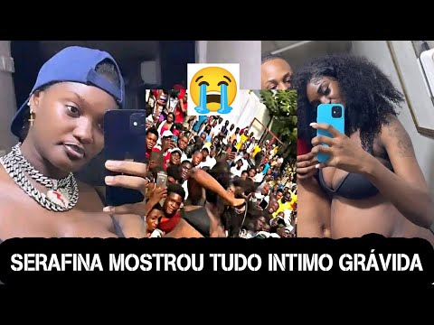 SERAFINA MERCEDES SEM ROUPA E SE ATIROU NO PÚBLICO