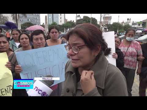 Trujillo: Escolares y padres de familia exigieron liberación de adolescente