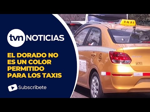 El dorado no es un color permitido para los taxis en Panamá