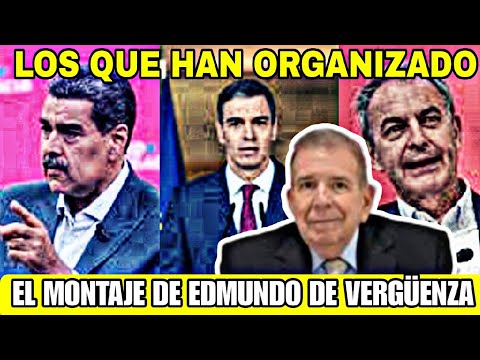 PEDRO SANCHEZ.ZAPATERO Y NICOLÁS MADURO DETRÁS DE LA OPERACIÓN DE EDMUNDO, PARA BENEFICIARSE