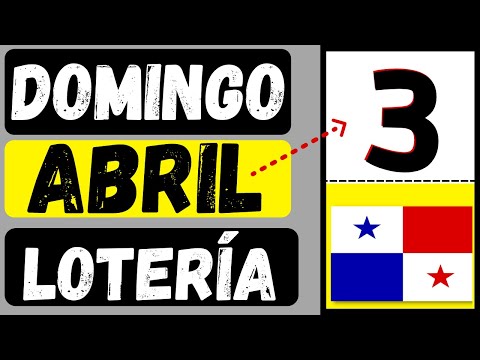 Resultados Sorteo Loteria Domingo 3 Abril 2022 Loteria Nacional de Panama Dominical Que Jugo En Vivo